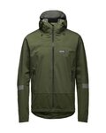 GORE αδιάβροχα μπουφάν - LUPRA - πράσινο