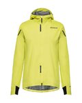 GORE αντιανεμικά μπουφάν - CONCURVE GTX - κίτρινο