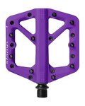CRANKBROTHERS πεντάλ - STAMP 1 SMALL - μωβ