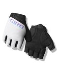GIRO γάντια με κοντά δάχτυλο - TESSA II GEL - λευκό/μαύρο/μωβ/μπλε