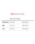 G-FORM προστατευτικά αστραγάλου - PRO - μαύρο