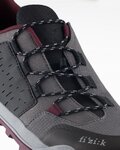 FIZIK ποδηλατικά παπούτσια - ERGOLACE X2 - ανθρακί/μπορντό