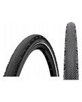CONTINENTAL κάπες - SPEED RIDE REFLEX 700X42C - μαύρο
