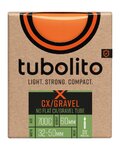 TUBOLITO σαμπρέλες - X-TUBO CX/GRAVEL 28/700C - SV60 - πορτοκαλί