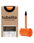TUBOLITO σαμπρέλες - S-TUBO CX/GRAVEL BLACK - SV42 - πορτοκαλί