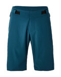 SANTINI κοντά παντελόνια χωρίς ιμάντες - FULCRO - μπλε