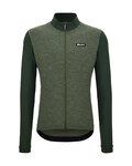 SANTINI χειμερινές μακρυμάνικες φανέλες - PURE - πράσινο