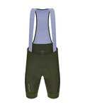 SANTINI κοντά παντελόνια με τιράντες - CARGO - πράσινο