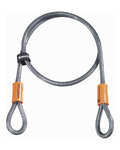 KRYPTONITE αξεσουάρ - KRYPTOFLEX 410 LOOPED - ασημένιο