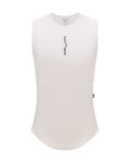 SANTINI αμάνικα μπλουζάκια - DELTA - λευκό