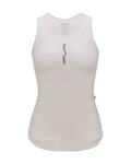 SANTINI αμάνικα μπλουζάκια - DELTA - λευκό
