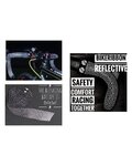 BIKERIBBON ταινίες - REFLECTIVE - μαύρο