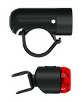 KNOG σετ φώτων - PLUG TWINPACK - μαύρο