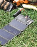 KNOG powerbanks - PWR SOLAR - μαύρο