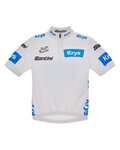 SANTINI κοντομάνικες φανέλα - TDF BEST YOUNG RIDER - λευκό