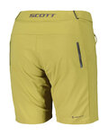 SCOTT κοντά παντελόνια χωρίς ιμάντες - ENDURANCE LS/FIT W/PAD W - ανοιχτό πράσινο