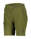 SCOTT κοντά παντελόνια χωρίς ιμάντες - EXPLORAIR LIGHT W - πράσινο