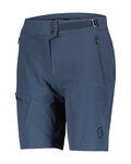 SCOTT κοντά παντελόνια χωρίς ιμάντες - EXPLORAIR LIGHT W - γαλάζιο