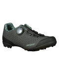 SCOTT ποδηλατικά παπούτσια - GRAVEL PRO W - γκρί/ανοιχτό πράσινο