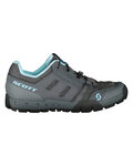 SCOTT ποδηλατικά παπούτσια - SPORT CRUS-R FLAT W - γκρί/γαλάζιο