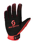SCOTT γάντια με μακριά δάχτυλα - 350 DIRT EVO JUNIOR - κόκκινο/μαύρο