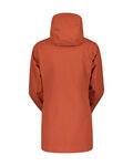 SCOTT TECH COAT 3L W - κόκκινο