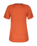 SCOTT κοντομάνικες φανέλα - TRAIL VERTIC W - πορτοκαλί