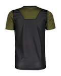 SCOTT κοντομάνικες φανέλα - TRAIL VERTIC 10 SS JR - μαύρο/πράσινο