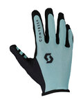 SCOTT γάντια με μακριά δάχτυλα - TRACTION - γαλάζιο/μαύρο