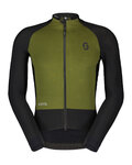 SCOTT αντιανεμικά μπουφάν - RC PRO WARM HYBRID GTX WS - πράσινο/μαύρο