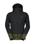 SCOTT αντιανεμικά μπουφάν - EXPLORAIR SOFTSHELL SL - μαύρο/πράσινο