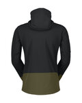 SCOTT αντιανεμικά μπουφάν - EXPLORAIR SOFTSHELL SL - μαύρο/πράσινο