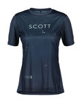 SCOTT κοντομάνικες φανέλα - TRAIL FLOW SS W - μπλε/πράσινο