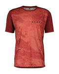 SCOTT κοντομάνικες φανέλα - VERTIC SS - κόκκινο