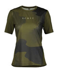 SCOTT κοντομάνικες φανέλα - TRAIL VERTIC SS W - πράσινο/μαύρο