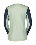 SCOTT θερινές μακρυμάνικες φανέλες - TRAIL VERTIC LS W - πράσινο/μπλε