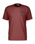 SCOTT κοντομάνικα μπλουζάκια - DEFINED DRI SS - κόκκινο