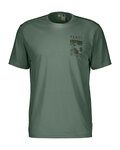 SCOTT κοντομάνικα μπλουζάκια - DEFINED DRI SS - πράσινο