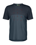 SCOTT κοντομάνικα μπλουζάκια - TRAIL FLOW DRI SS - μπλε