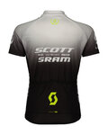 SCOTT κοντομάνικες φανέλα - SCOTT-SRAM PRO - μαύρο/λευκό