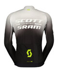 SCOTT θερινές μακρυμάνικες φανέλες - SCOTT-SRAM PRO - μαύρο/λευκό
