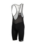 SCOTT κοντά παντελόνια με τιράντες - BIB RC TEAM ++ - μαύρο/λευκό