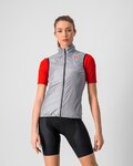 CASTELLI γιλέκα - ARIA W VEST - ασημένιο