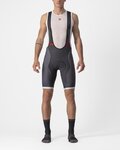 CASTELLI κοντά παντελόνια με τιράντες - COMPETIZIONE KIT - γκρί