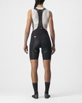 CASTELLI κοντά παντελόνια με τιράντες - FREE AERO RC W - μαύρο
