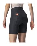 CASTELLI κοντά παντελόνια χωρίς ιμάντες - FREE AERO RC W SHORT - μαύρο