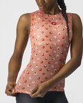 CASTELLI αμάνικα μπλουζάκια - PRO MESH W - ροζ