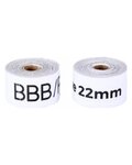 BBB ταινίες - RIMTAPE 2M X 16MM - λευκό
