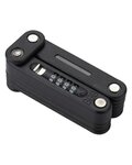 BBB κλειδαριές ποδηλάτου - BBL-72 CODEFOLD - μαύρο