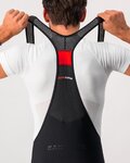 CASTELLI κοντά παντελόνια με τιράντες - NANO FLEX PRO RACE - μαύρο